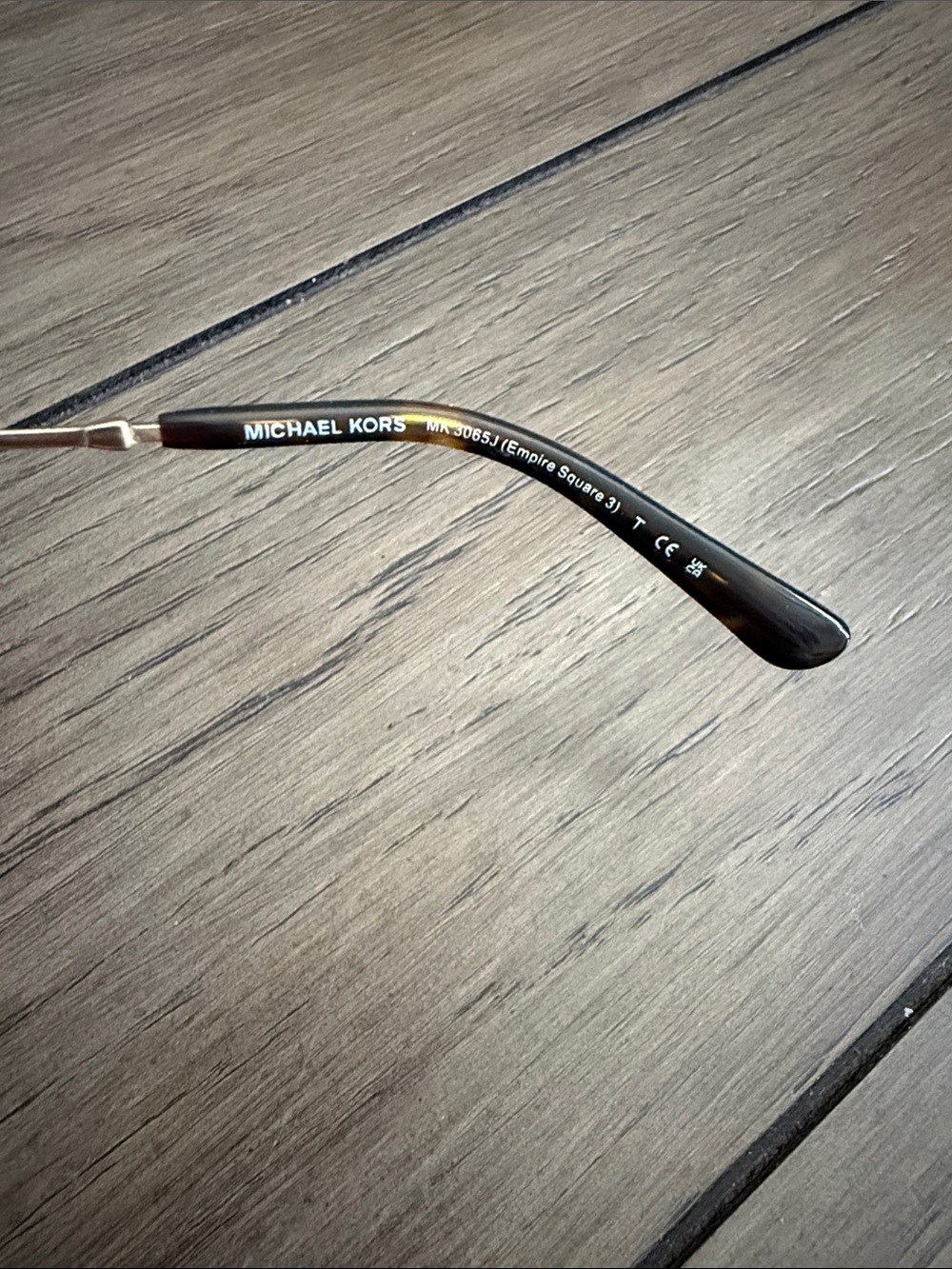 Michael Kors Empire Square Cat Eye Brown Turtoise Prescription Glasses 3065J - Picture 8 of 9